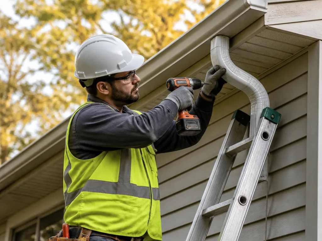 Downspout Installation